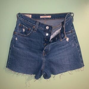 Highest high rise women’s Levi’s Jean Shorts